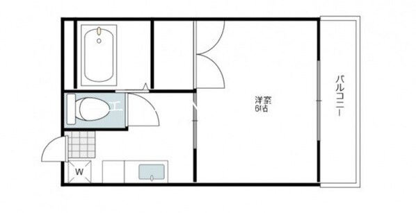 大元駅 徒歩22分 3階の物件間取画像